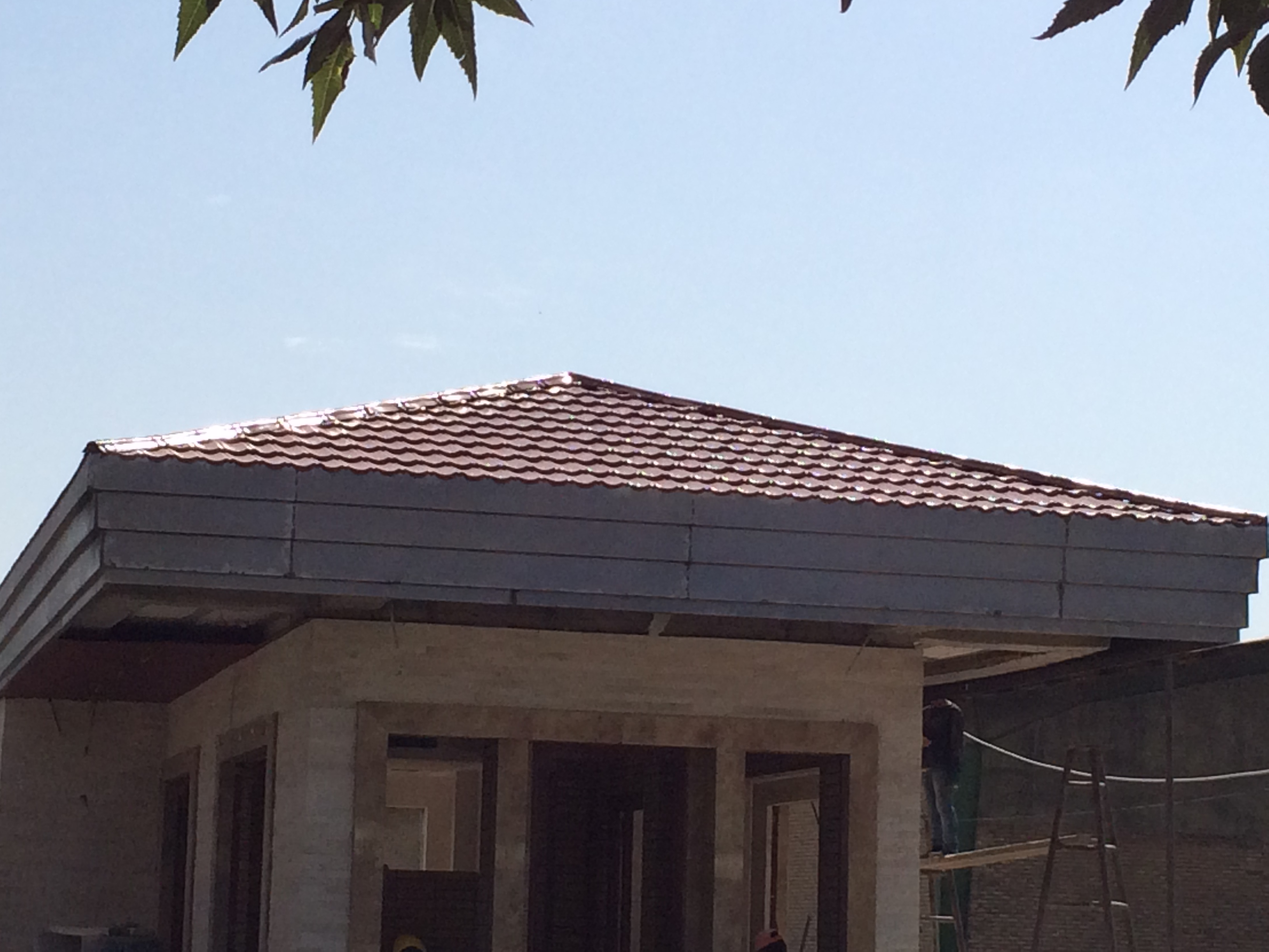 سقف شیروانی ساده