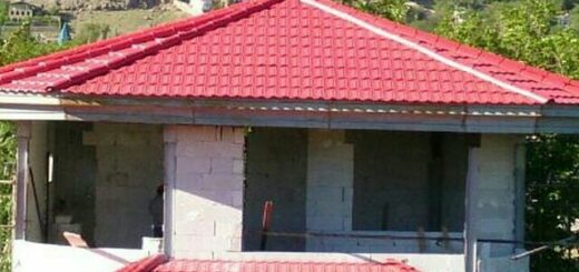 انواع سقف شیروانی فلزی