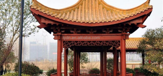 سقف آلاچیق سفالی