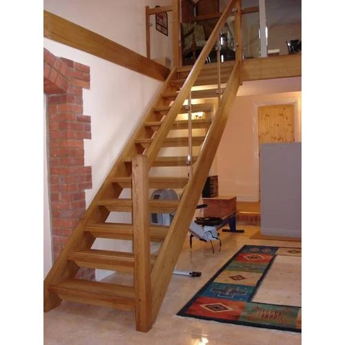 پله چوبی مدرن